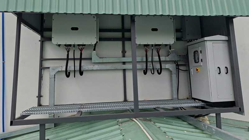 Lắp Điện Mặt Trời Cho Doanh Nghiệp Công Suất 293KWP Tại Somekco Bến Tre