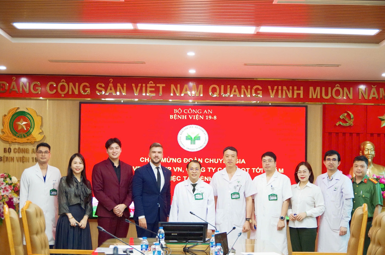 LÀM VIỆC CÙNG BỆNH VIỆN 198 BỘ CÔNG AN