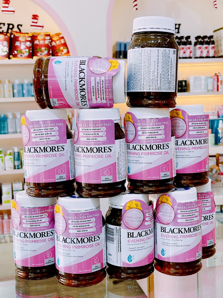 THỰC PHẨM BẢO VỆ SỨC KHOẺ BLACKMORES EVENING PRIMROSE OIL 190 VIÊN/ 1 HỘP