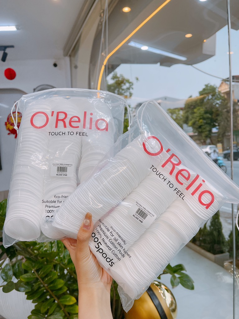 Bông tẩy trang O'Relia gói 225 pcs