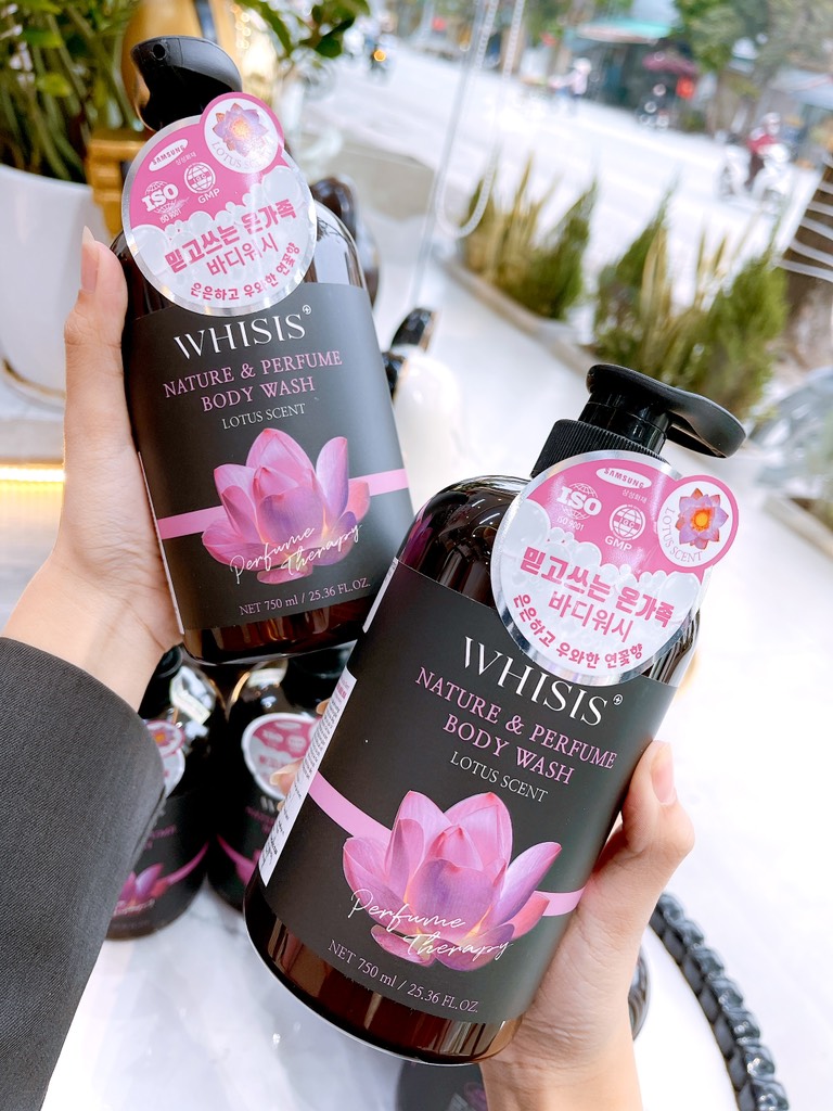 SỮA TẮM WHISIS THIÊN NHIÊN & HƯƠNG NƯỚC HOA