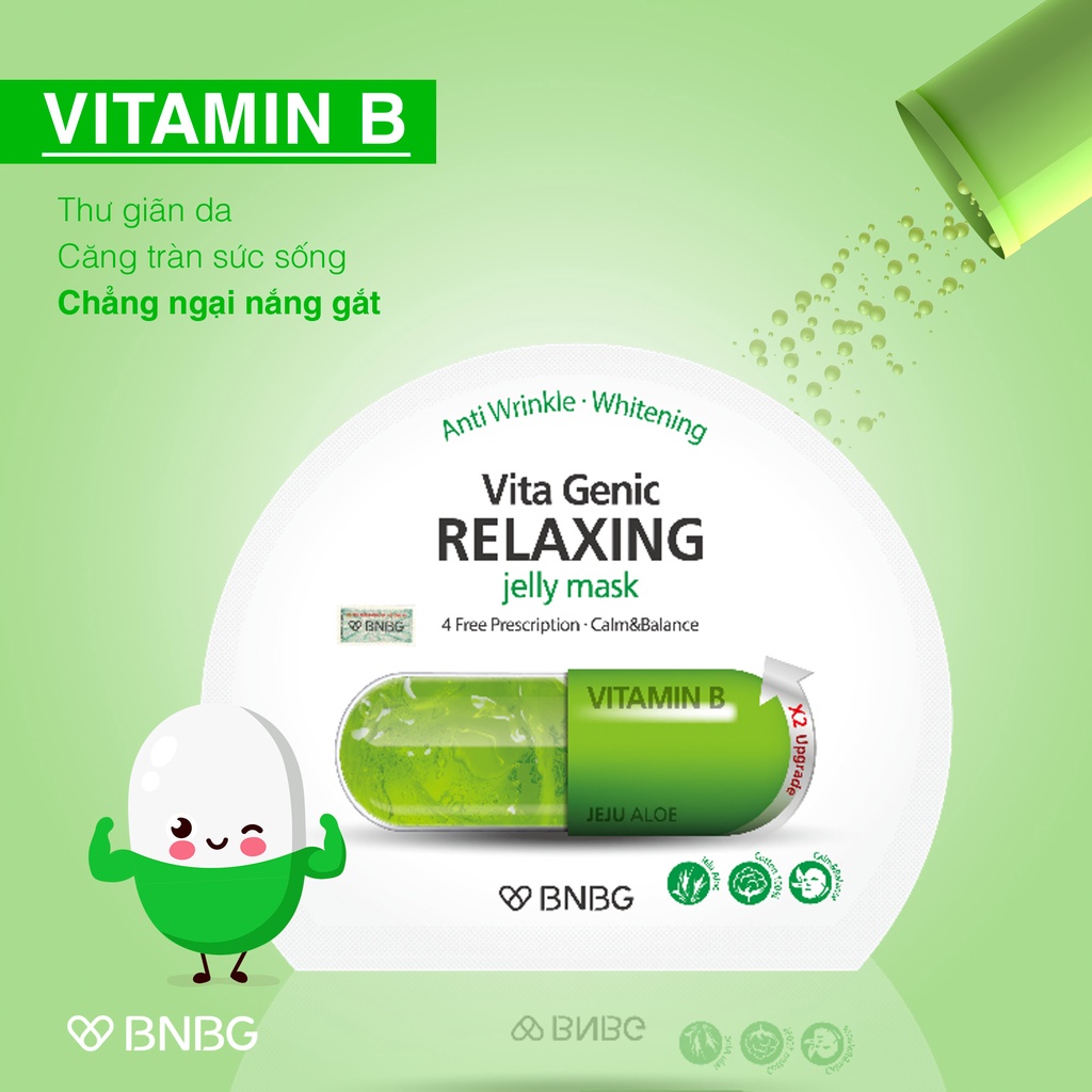 Mặt nạ BNBG Relaxing Jelly