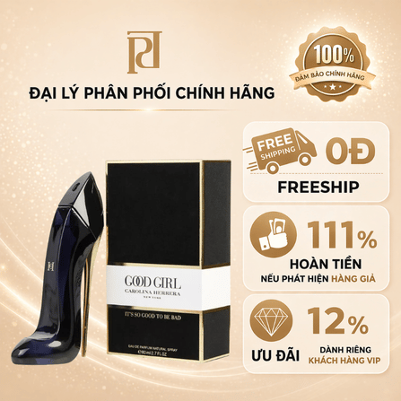 Nước hoa Carolina Herrera Good Girl Eau de Parfum 80ML