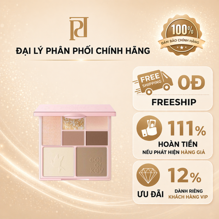 BẢNG PHẤN TRANG ĐIỂM CHO MẶT VÀ MẮT COLORKEY
