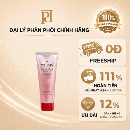 Gel tẩy tế bào chết chiết xuất thảo dược Whisis 120ml