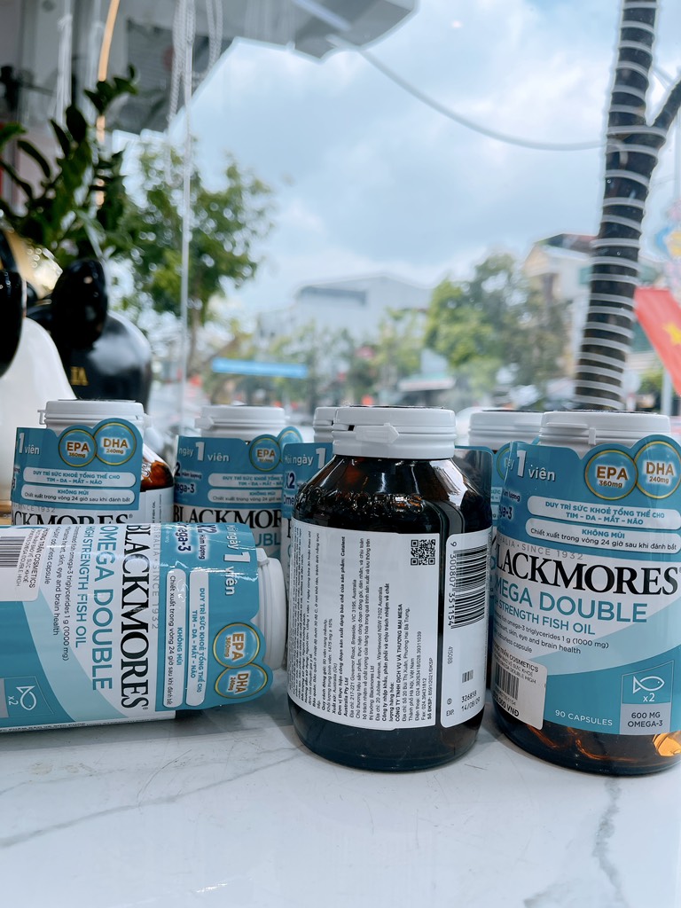 THỰC PHẨM BẢO VỆ SỨC KHOẺ BLACKMORES OMEGA DOUBLE HIGH STRENGTH FISH OIL