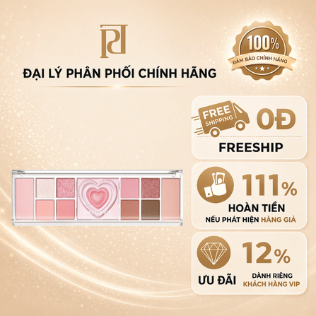 Bảng phấn mắt PERIPERA 3IN1 All Take Mood Like Palette