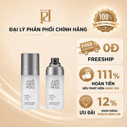 Xịt khoáng JUNGSAEMMOOL Essential Mool  Micro Fitting Mist (55ml)
