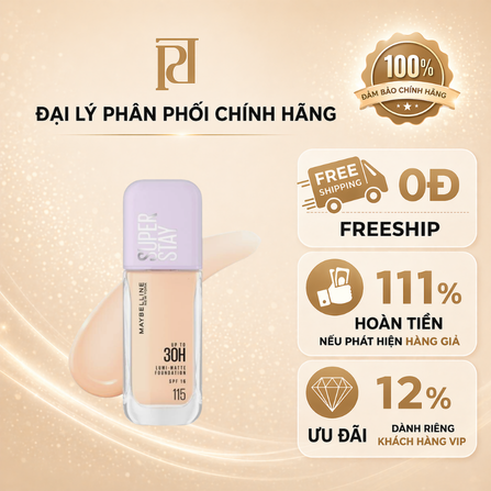KEM NỀN LÂU TRÔI 30H SUPER STAY UP FOUNDATION (NẮP TÍM)