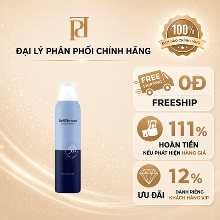 XỊT CHỐNG NẮNG WELLDERMA COOLING SUN PLAY