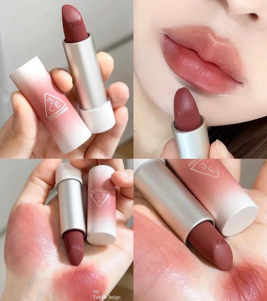 SON THỎI MỀM MÔI 3CE CASHMERE HUG LIPSTICK