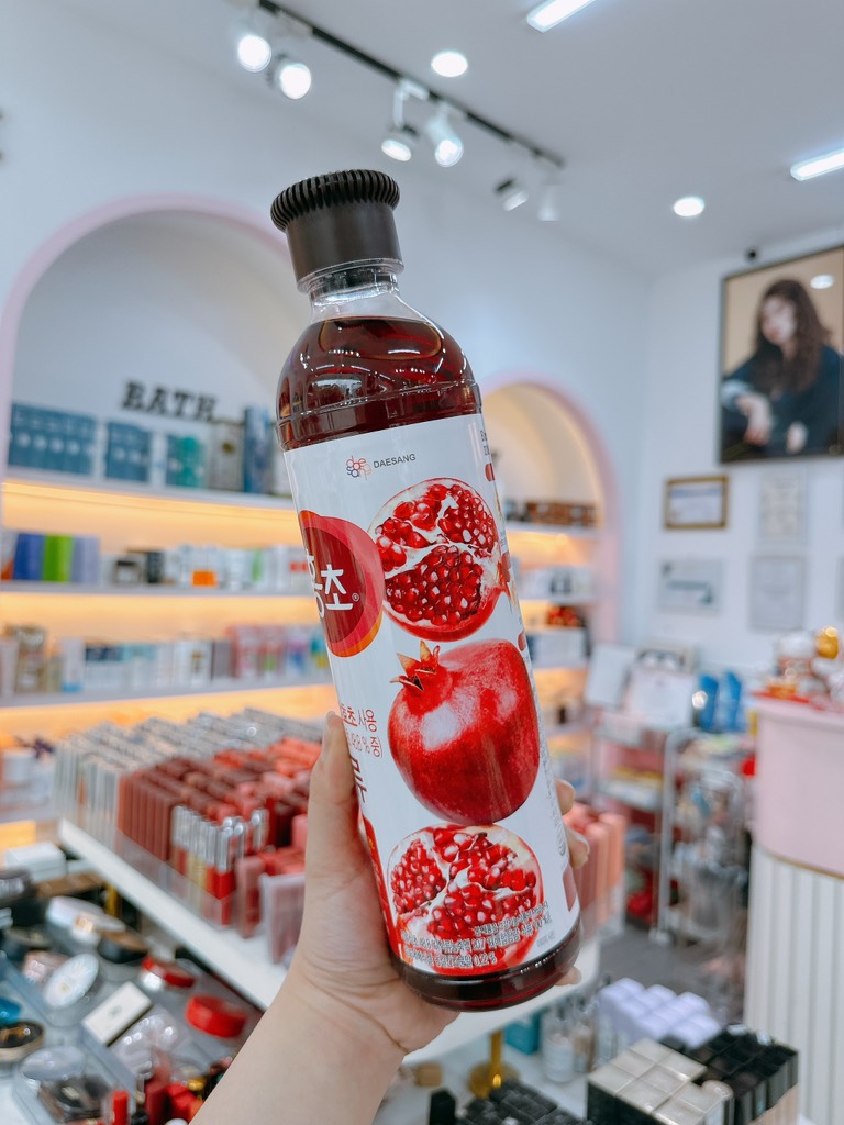 GIẤM HONGCHO VỊ LỰU HONGCHO-POMEGRANATE(VINAIGRETTE DRINK), ĐG:900ML/CHAI, 12 CHAI/THÙNG