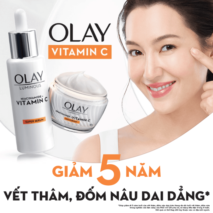 OLay Lum Super Serum VitaminC 30mlX6