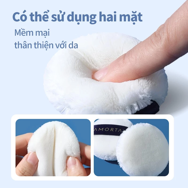 Bông tán phấn phủ Amortals (2 bông nhỏ)