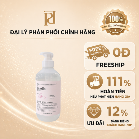 Sữa tắm hương hoa mẫu đơn sang trọng 500ml (JMELLA IN FRANCE BLOOMING PEONY BODY WASH 500)