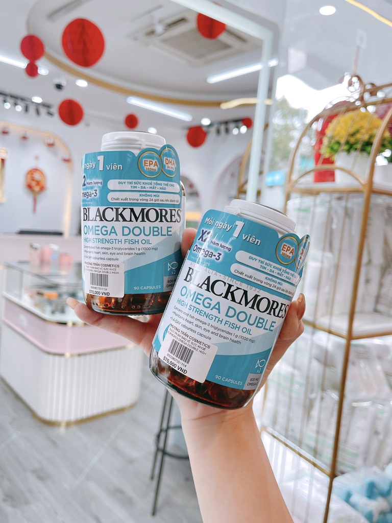 THỰC PHẨM BẢO VỆ SỨC KHOẺ BLACKMORES OMEGA DOUBLE HIGH STRENGTH FISH OIL