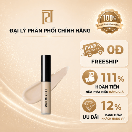 Kem che khuyết điểm The Saem Cover Perfection Tip Concealer