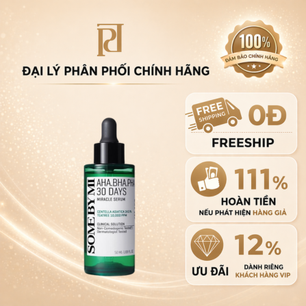 Tinh chất dưỡng da Some By Mi AHA-BHA-PHA 30 Days Miracle Serum 50ml