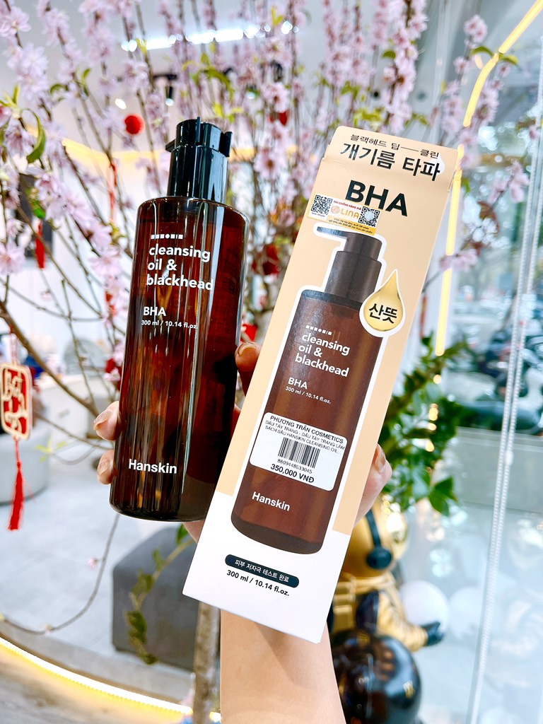 DẦU TẨY TRANG LÀM SẠCH SÂU HANSKIN CLEANSING OIL & BLACKHEAD