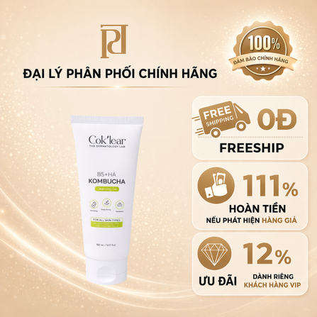 SỮA RỬA MẶT COK’LEAR KOMBUCHA