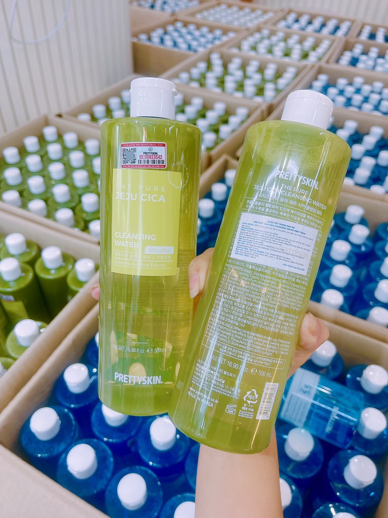 TẨY TRANG PRETTYSKIN RAU MÁ