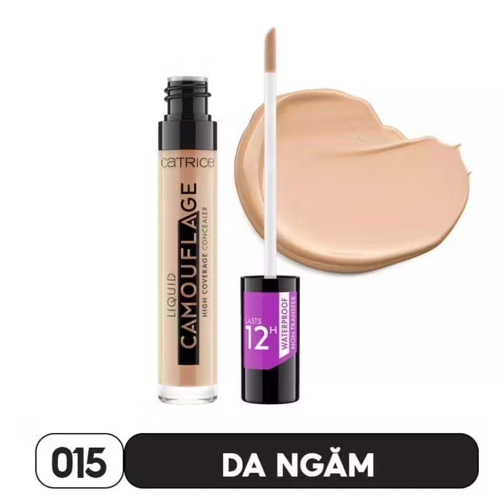 KEM CHE KHUYẾT ĐIỂM CATRICE LIQUID CAMOUFLAGE HIGH COVERAGE CONCEALER