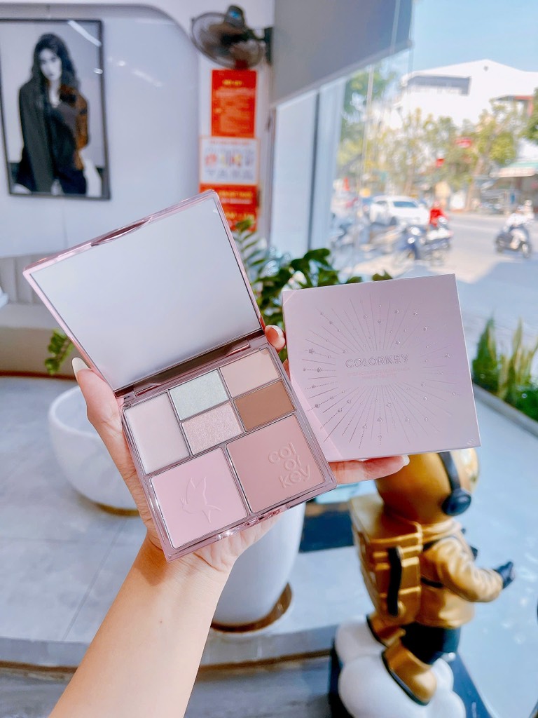 BẢNG PHẤN TRANG ĐIỂM CHO MẶT VÀ MẮT COLORKEY