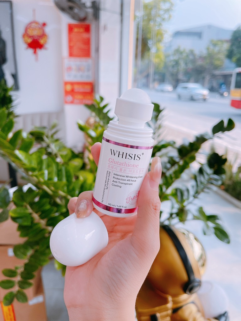 WHISIS - Sản phẩm khử mùi mồ hôi nách Glutathione Fresh Roll On Deodorant 50ml