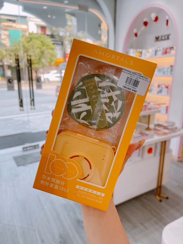 Bông mút AMORTALS 100 điểm Size XL (2 mút + 1 Hộp)