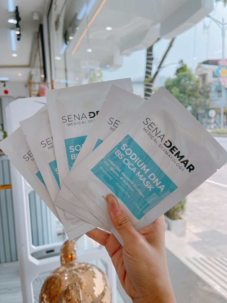 Mặt nạ dưỡng da SENA DEMAR SODIUM DNA B5 CICA MASK, 25ml/miếng