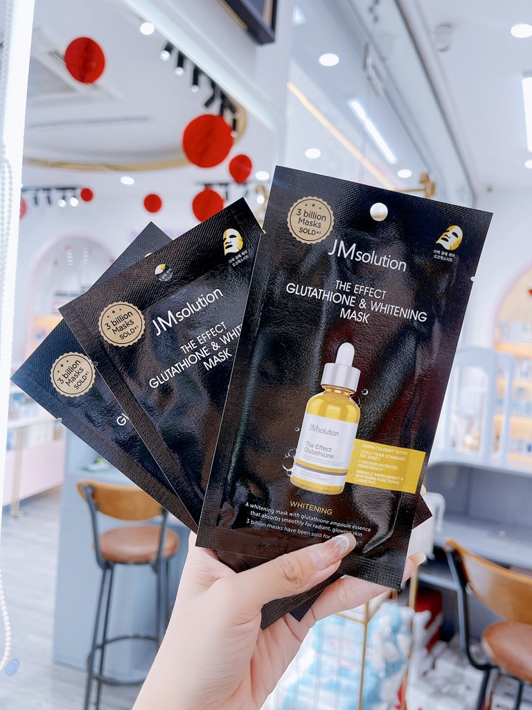 Mặt nạ dưỡng da JMsolution The effect Glutathione & Whitening mask