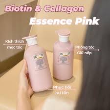 CẶP DẦU GỘI XẢ BIOTIN & COLLAGEN ESSENCE VOUDIOTY HỒNG