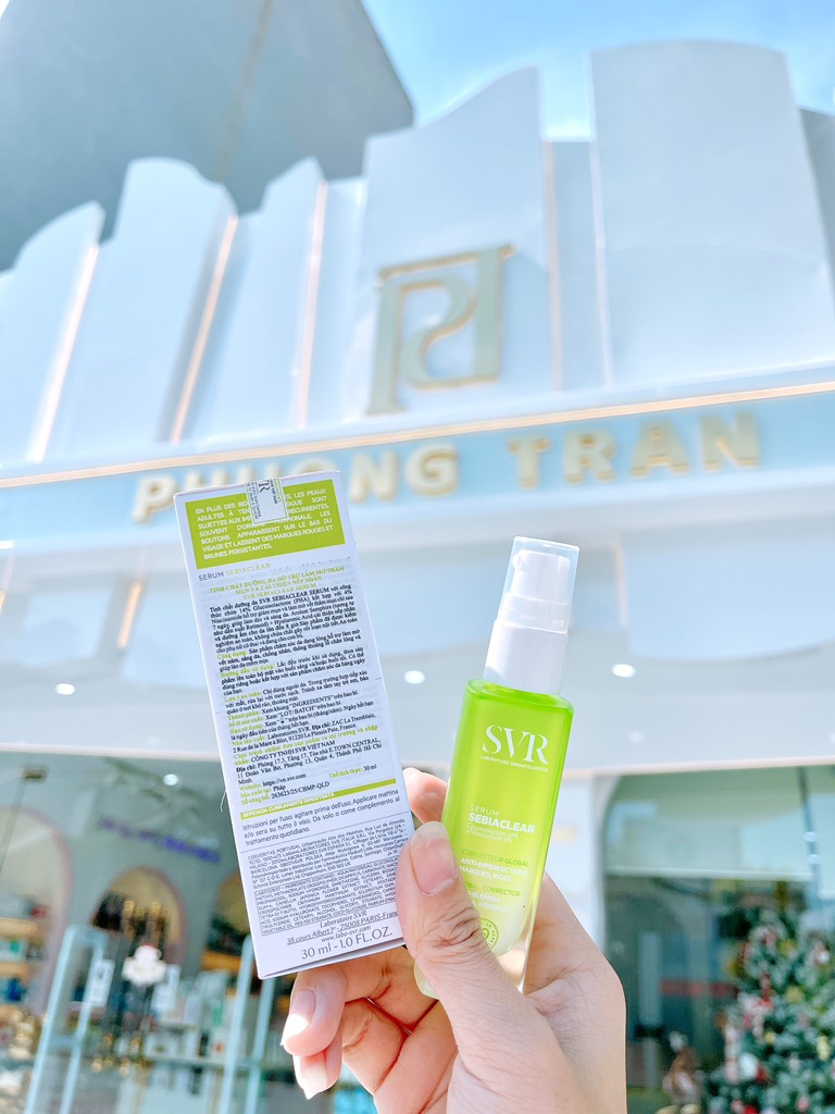 TINH CHẤT DƯỠNG DA HỖ TRỢ LÀM MỜ THÂM MỤN VÀ CẢI THIỆN NẾP NHĂN SVR SEBIACLEAR