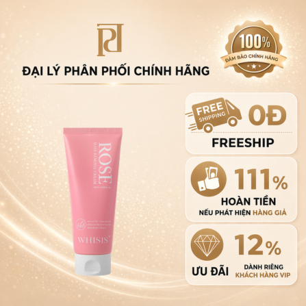 KEM TẨY LÔNG WHISIS HƯƠNG HOA HỒNG ( CTY - VAT )