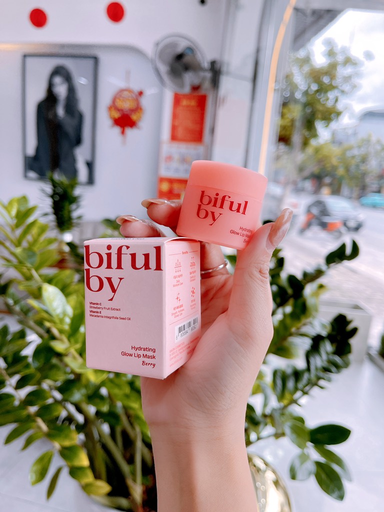 MẶT NẠ DƯỠNG ẨM MÔI BIFULBY HYDRATING GLOW LIP MASK BERRY