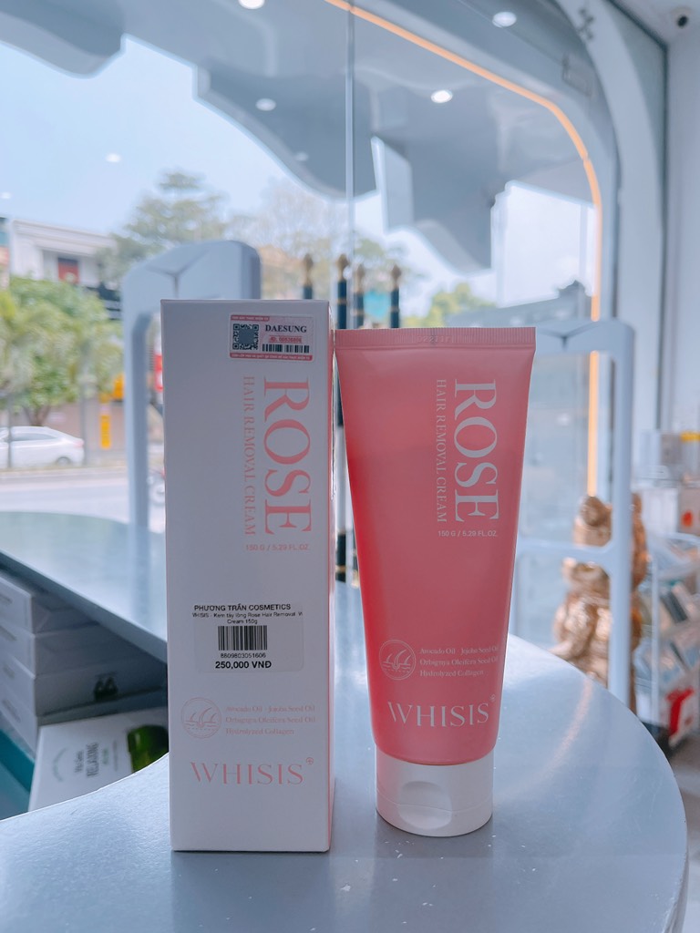 KEM TẨY LÔNG WHISIS HƯƠNG HOA HỒNG ( CTY - VAT )