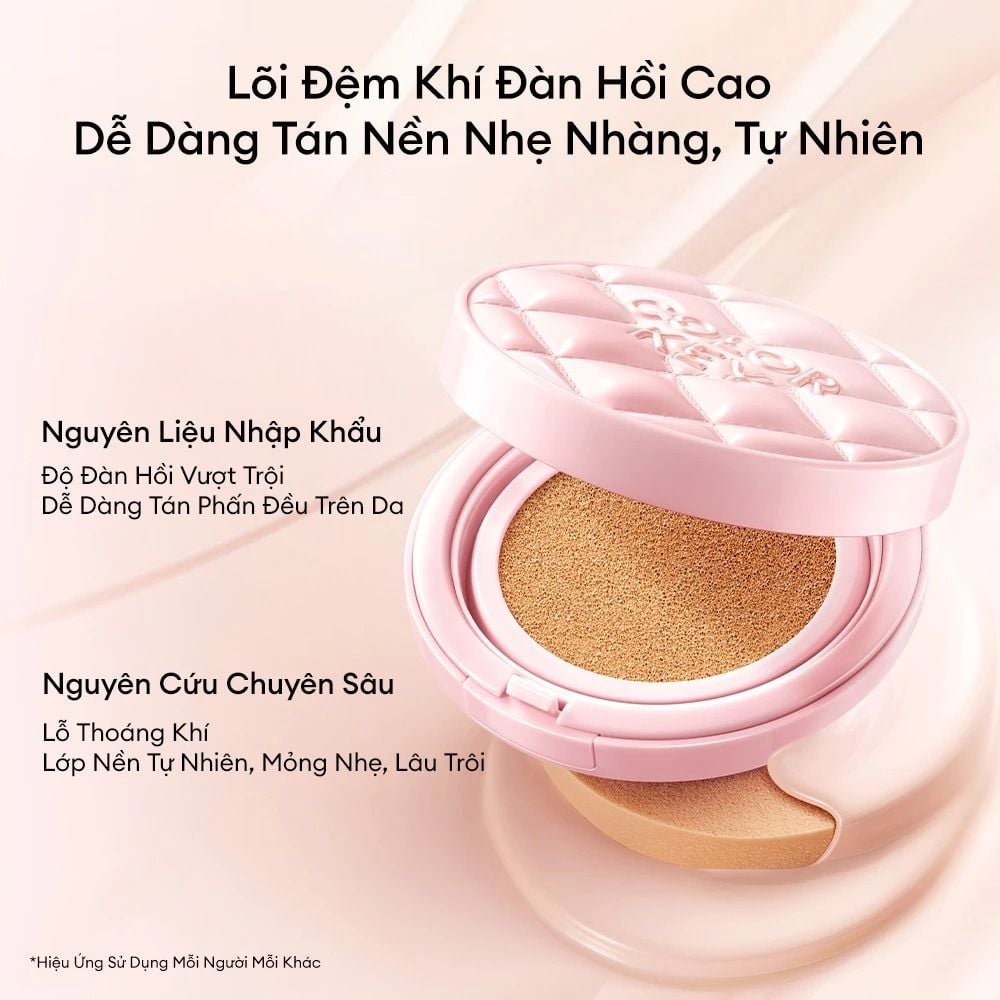 PHẤN NƯỚC CHỐNG NẮNG LÀM SÁNG DA LÂU TRÔI COLORKEY LONG LASTING FLAWLESS BRIGHTENING CUSHION CREAM SPF50+PA++++