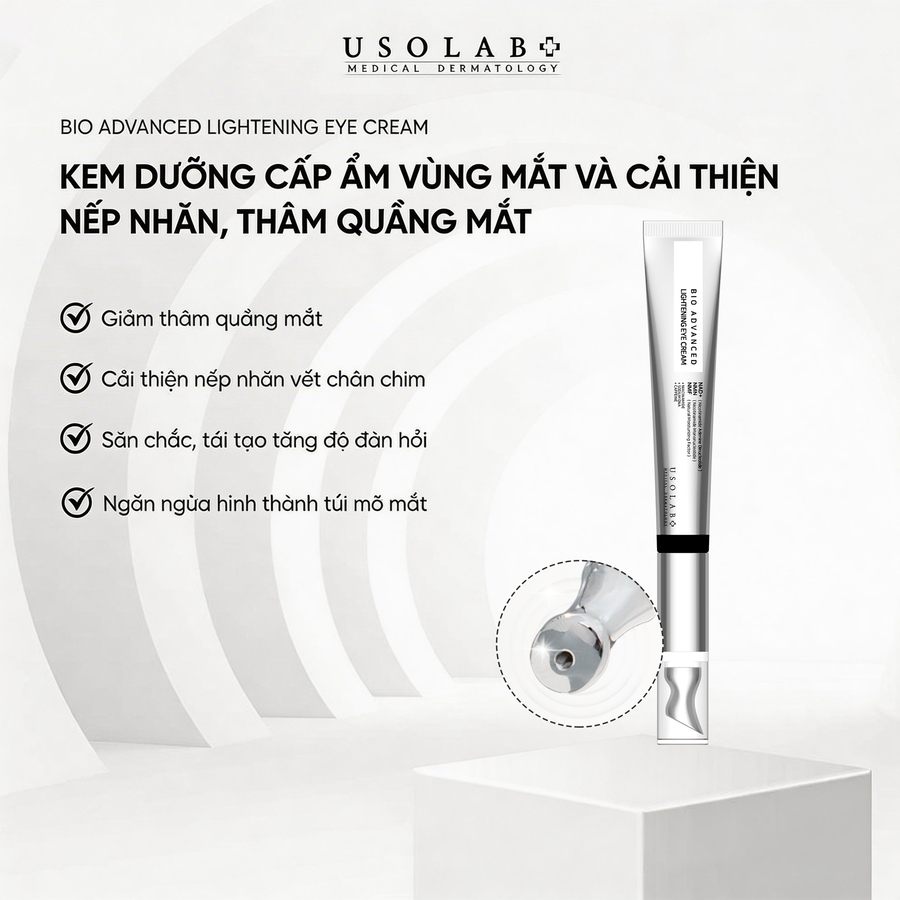 KEM MẮT TRẺ HOÁ BIO ADVANCED LIGHTENING EYE CREAM 25ML