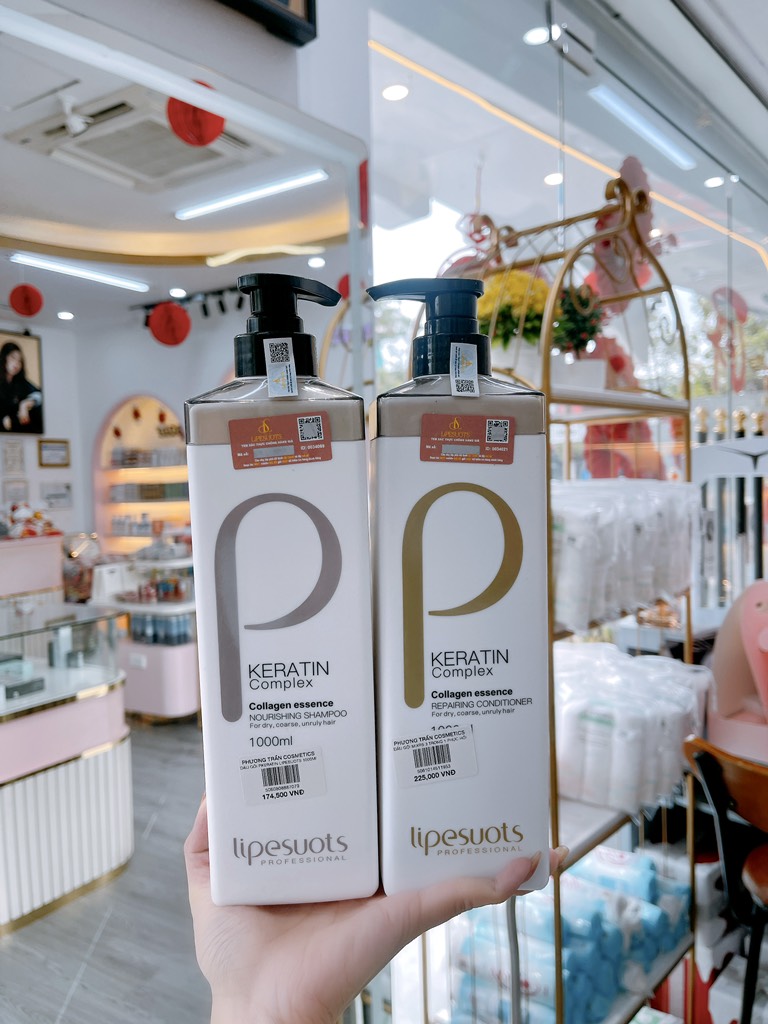 Cặp gội xả Pkeratin 1000ML