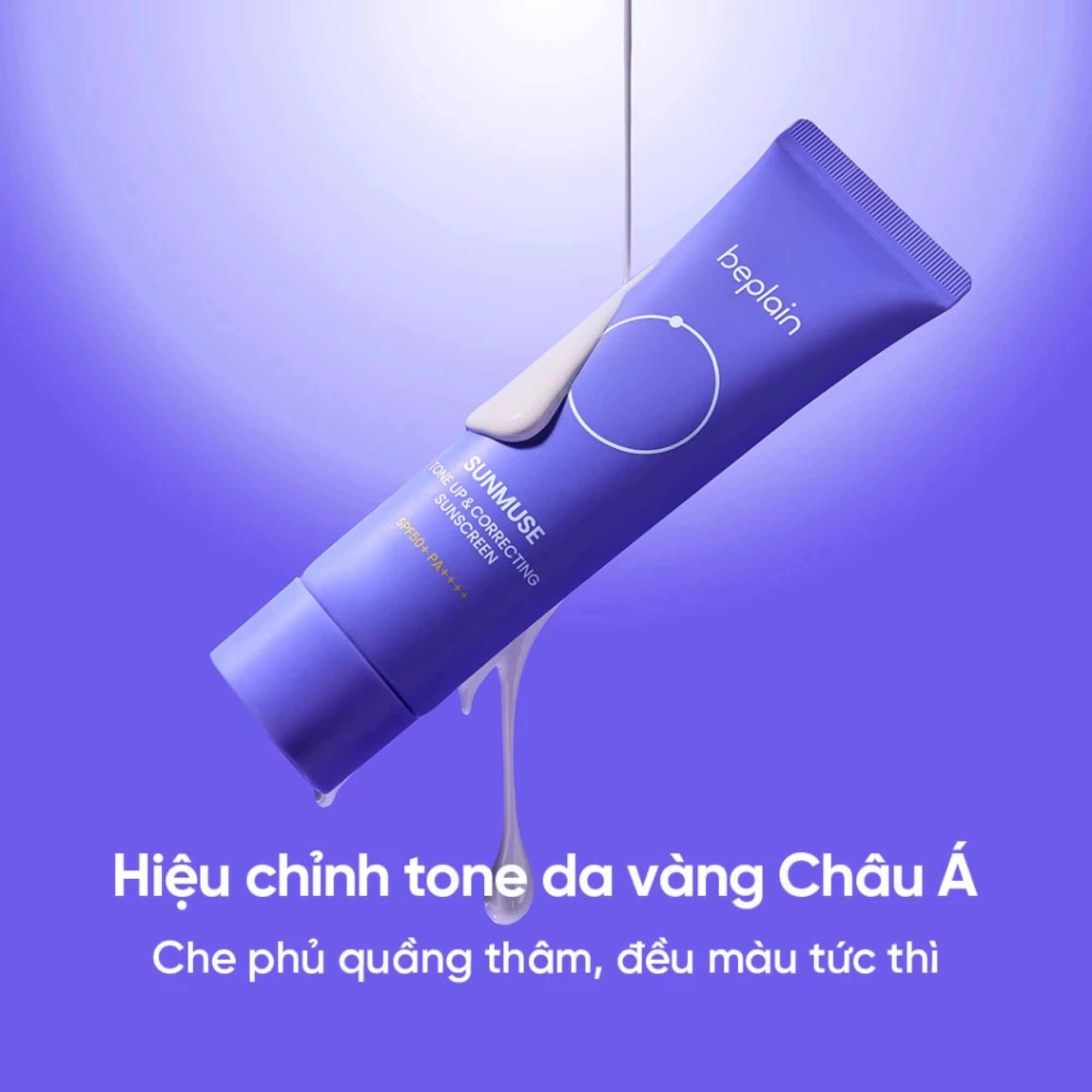 Kem chống nắng Beplain Sunmuse Tone Up & Correcting Sunscreen 50ml