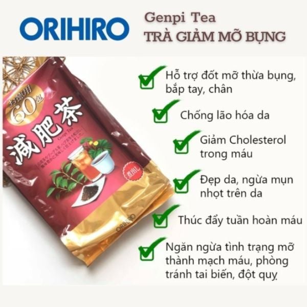 COMBO 2 GÓI TRÀ ORIHIRO GENPI