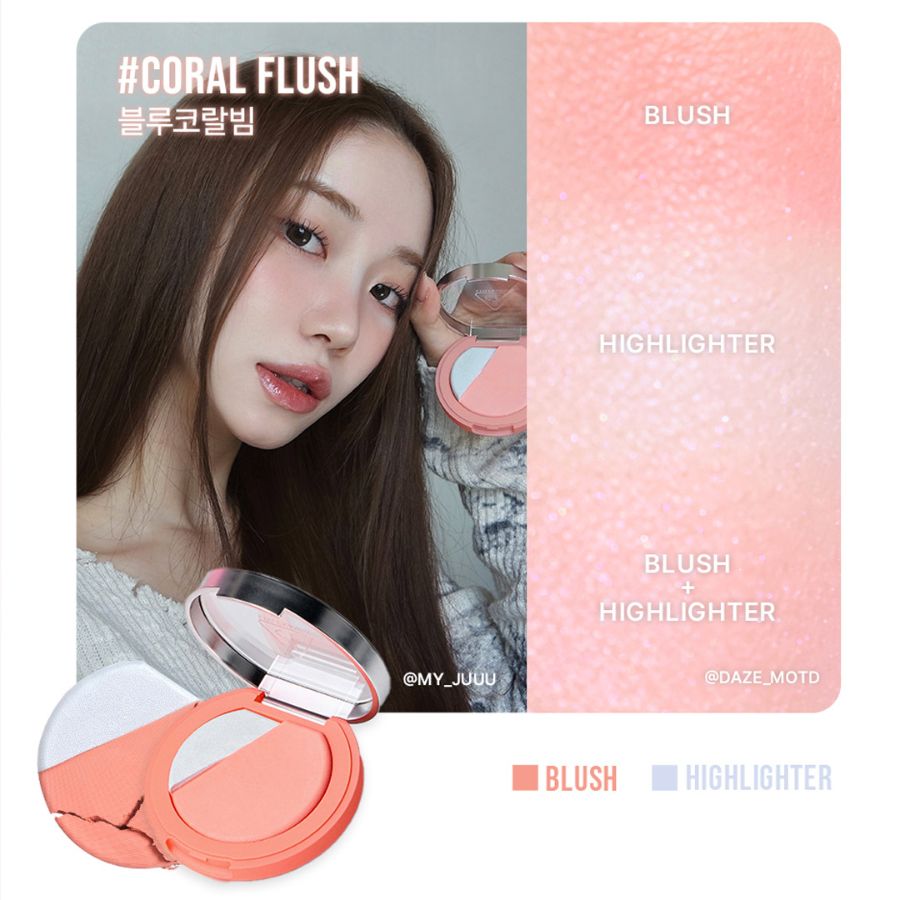 PHẤN MÁ HỒNG BẮT SÁNG 3CE BLUSHLIGHTER
