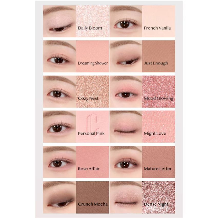 Bảng phấn trang điểm dành cho vùng da quanh mắt CLIO PRO EYE PALETTE AIR