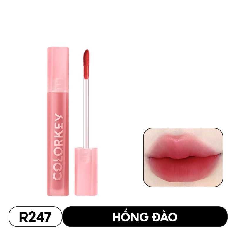 SON KEM LÌ MỊN MƯỚT COLORKEY AIRY VELVET LIP LACQUER