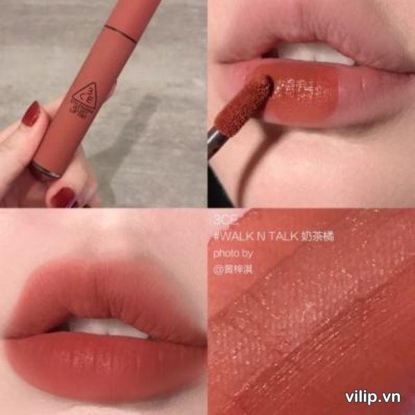 SON KEM NHUNG MỊN 3CE VELVET LIP TINT