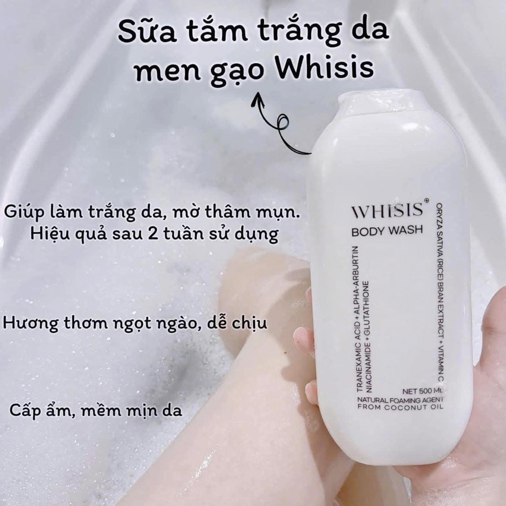 SỮA TẮM WHISIS BODY WASH 500ML