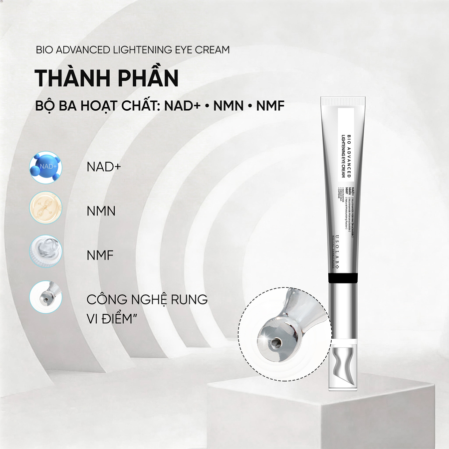 KEM MẮT TRẺ HOÁ BIO ADVANCED LIGHTENING EYE CREAM 25ML