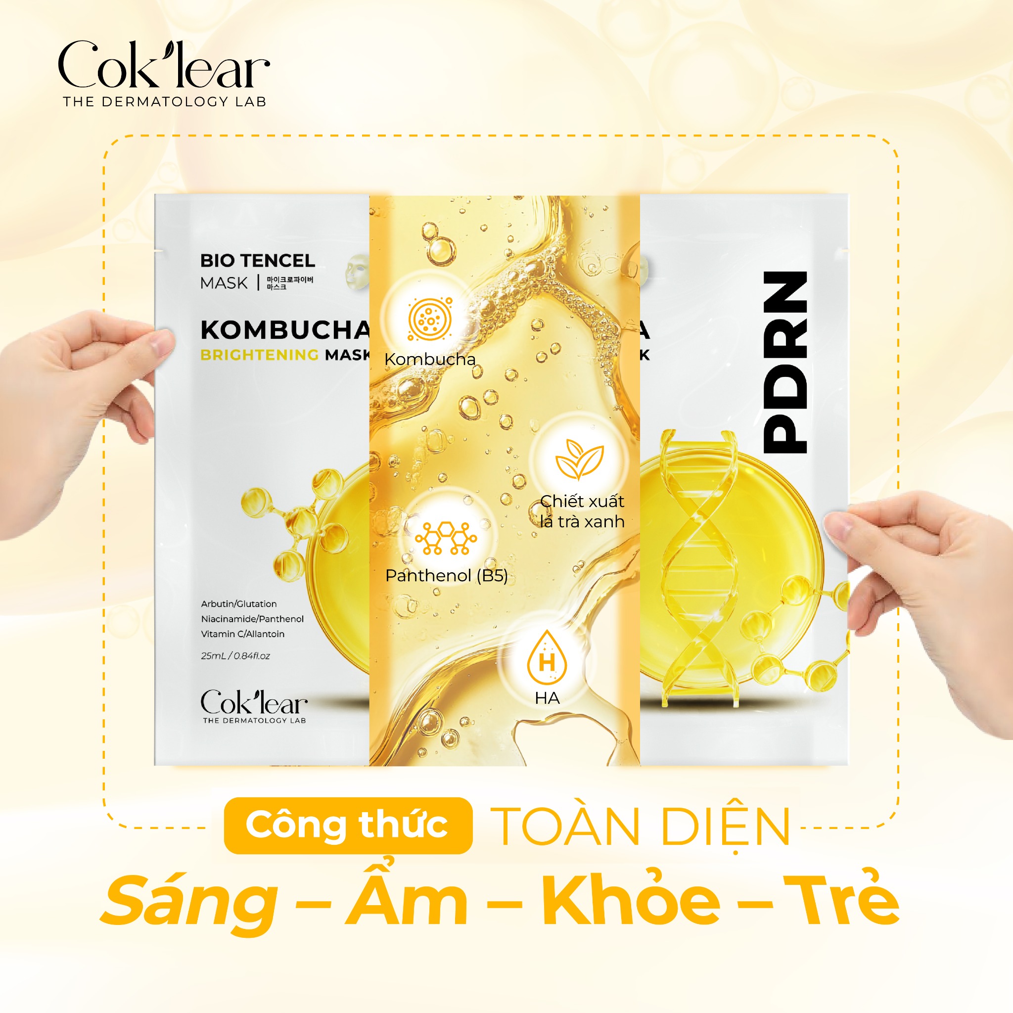 MẶT NẠ COKLEAR KOMBUCHA