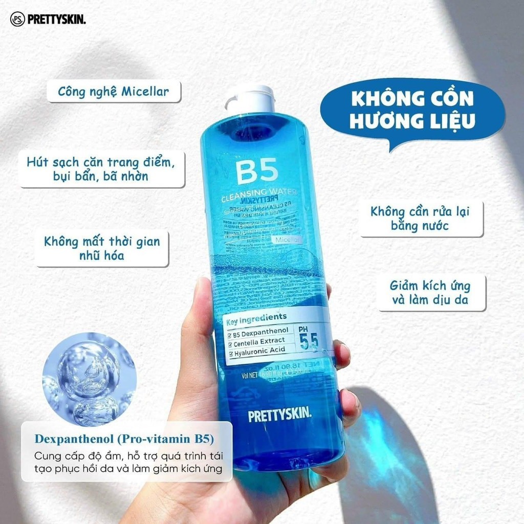 TẨY TRANG PRETTY SKIN B5