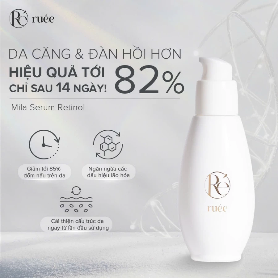 Serum trị nám da Ruee MILA SERUM RETINOL 50ml